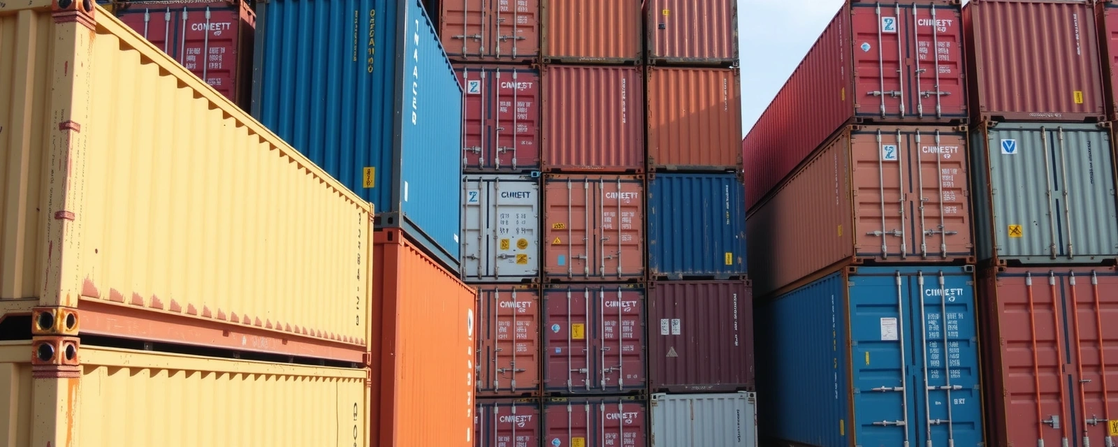 Port container terminal logistics