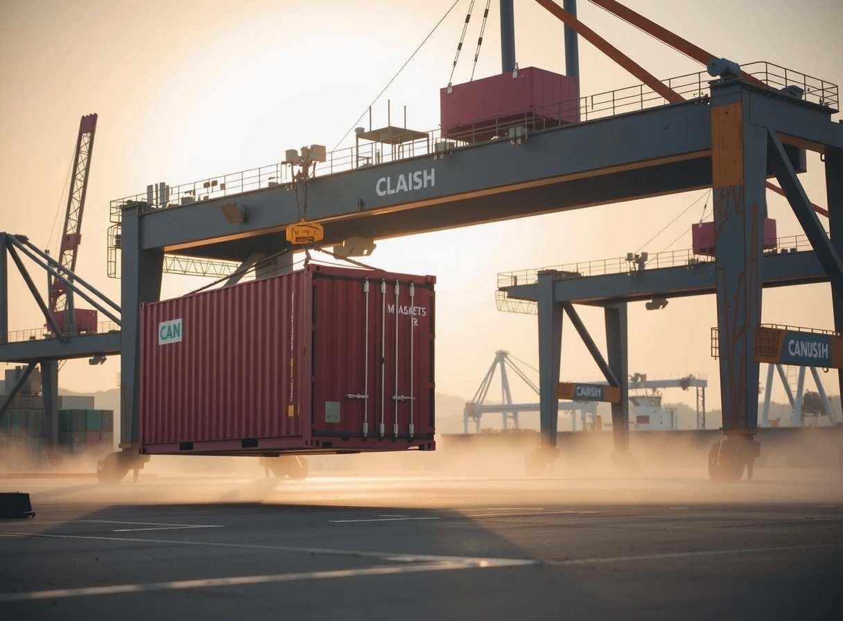 Port logistics infrastructure