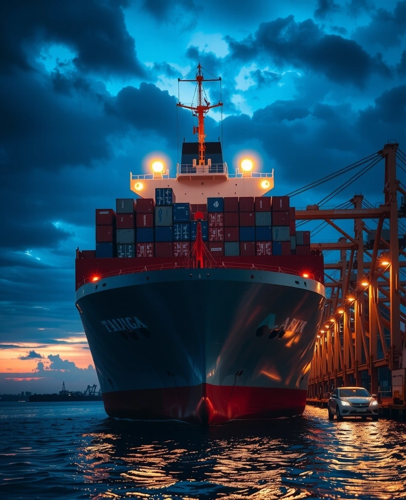 Maritime operations at Port of Bangkok